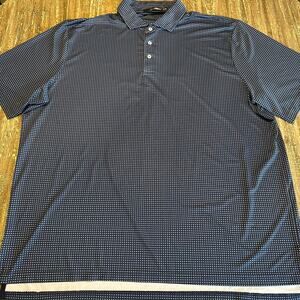 Ralph Lauren RLX Performance Golf Polo Shirt Blue AOP Men’s Size XXL